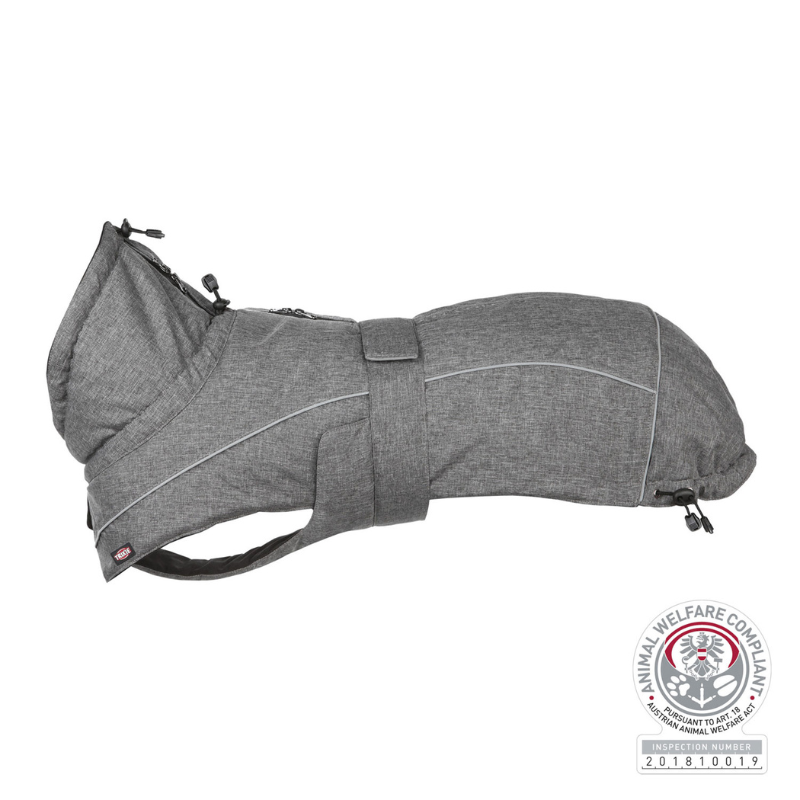 ABRIGO CAPA PERRO PRIME GRIS TRIXIE