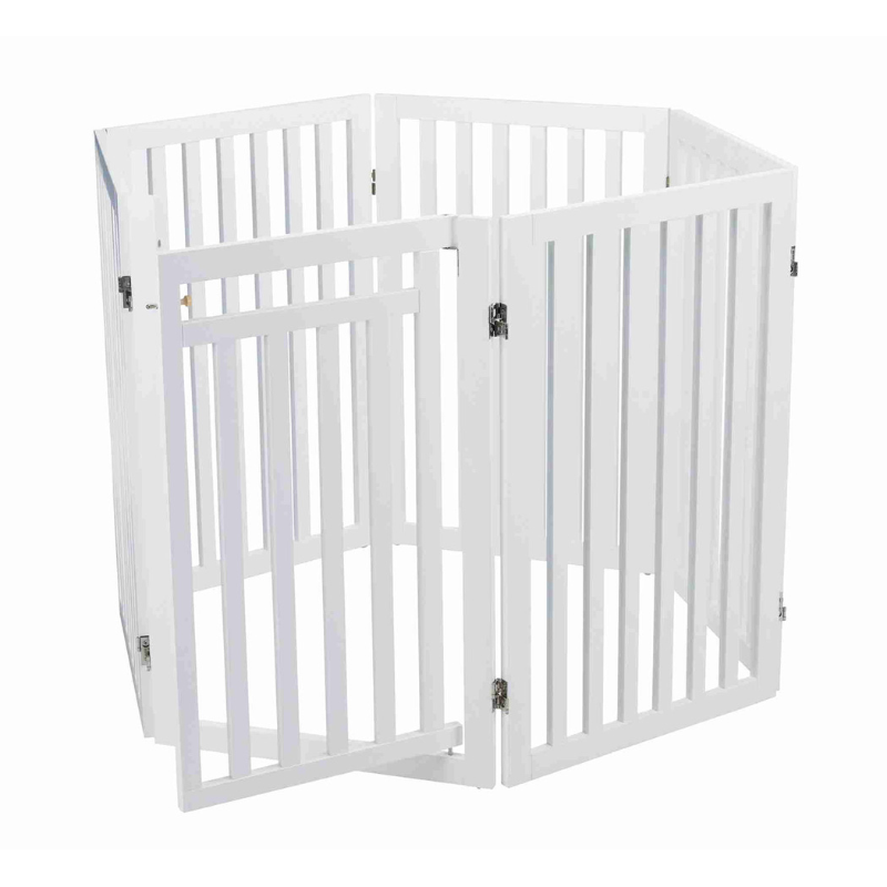 BARRERA CON PUERTA PARA PERROS TRIXIE