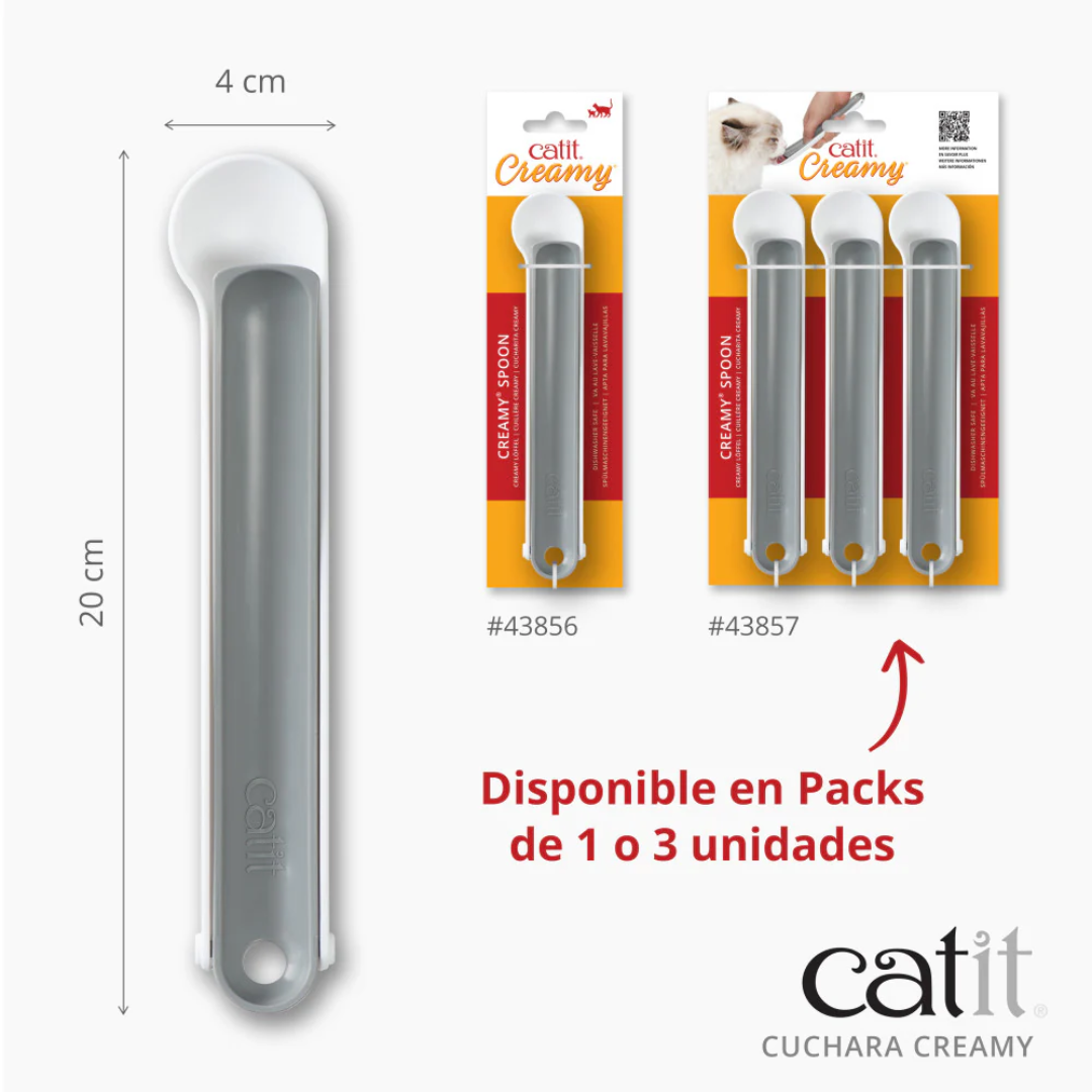CATIT CREAMY CUCHARA GATOS
