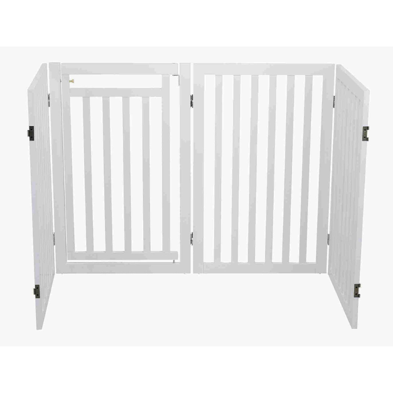 BARRERA CON PUERTA PARA PERROS TRIXIE
