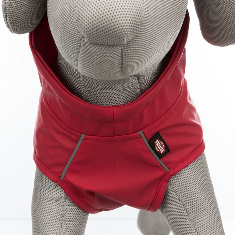 IMPERMEABLE PERRO VIMY ROJO TRIXIE