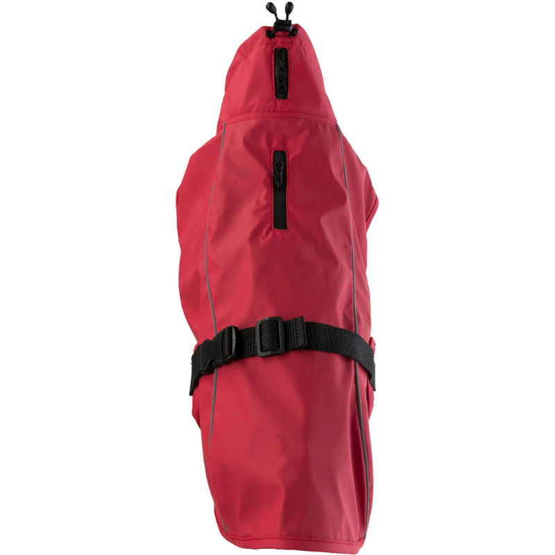 IMPERMEABLE PERRO VIMY ROJO TRIXIE