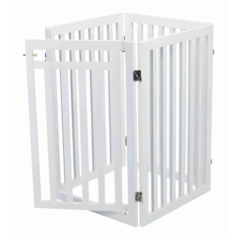 BARRERA CON PUERTA PARA PERROS TRIXIE