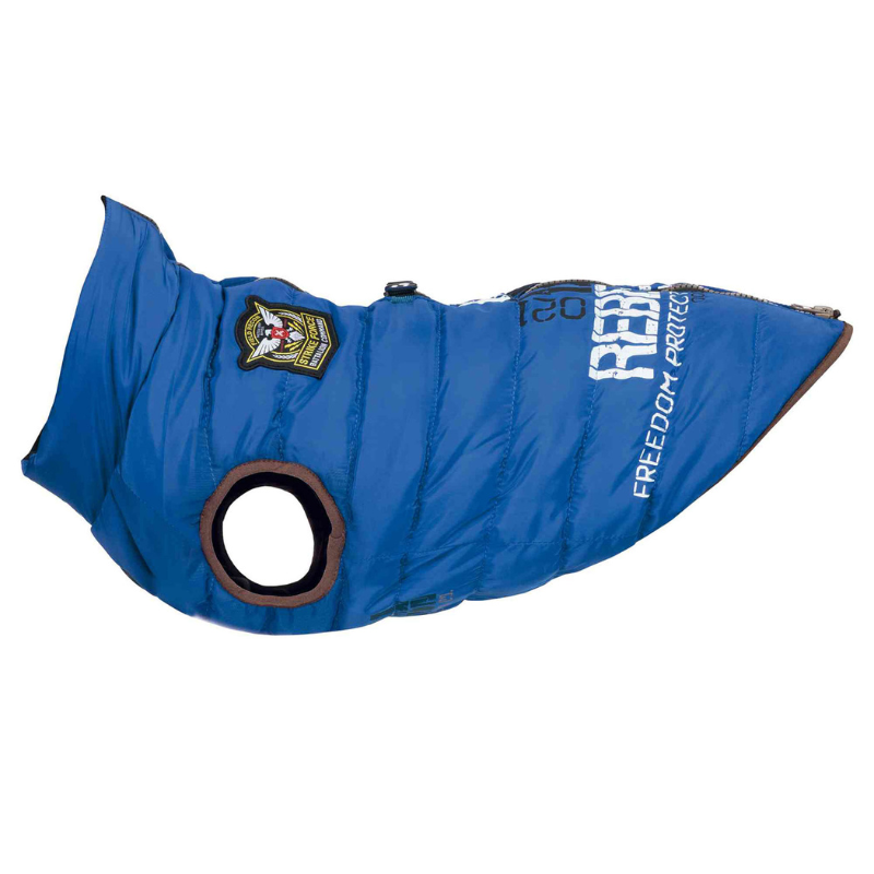 ABRIGO CAPA PERRO SAINT-MALO AZUL TRIXIE