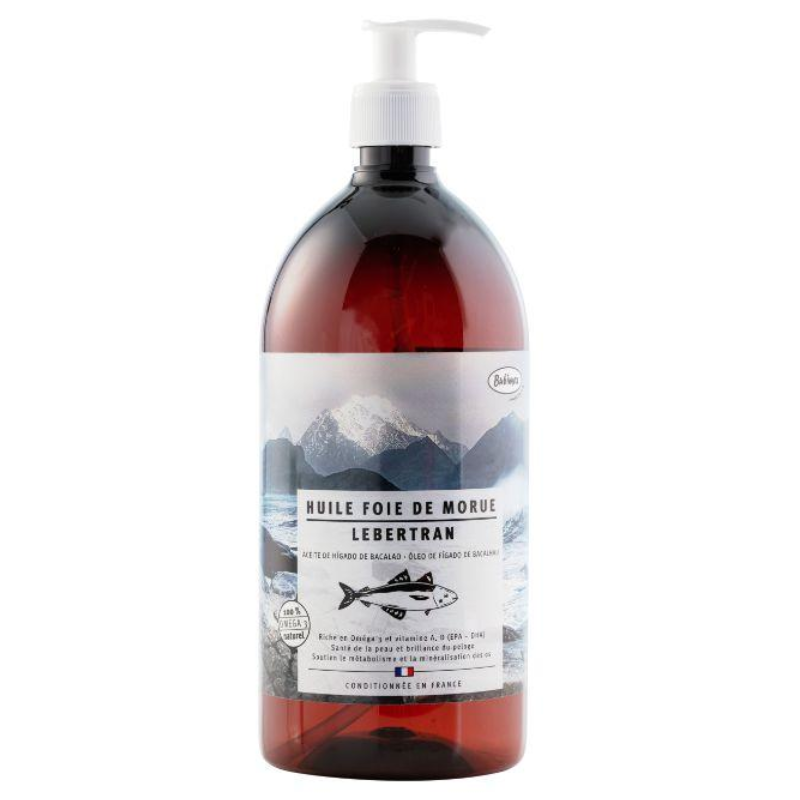 ACEITE DE HIGADO DE BACALAO PARA PERROS BUBIMEX 1 LITRO
