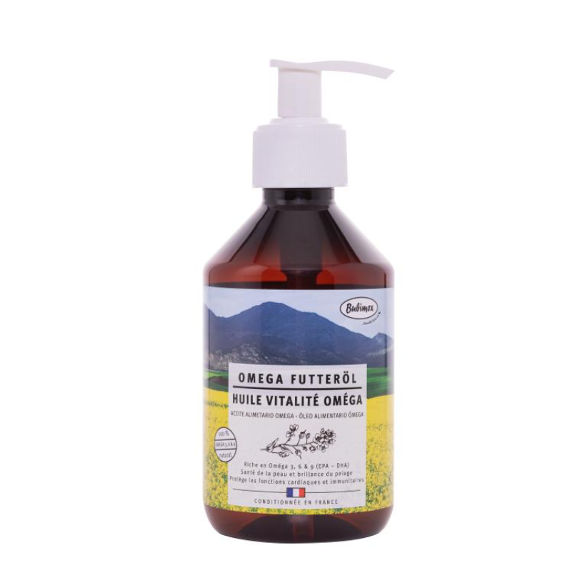 ACEITE VITALIDAD PARA PERROS BUBIMEX 500 ML