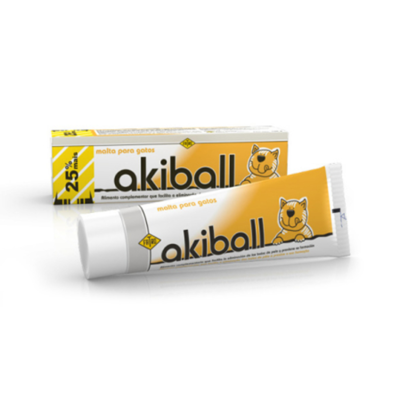 AKIBALL PREVENCION BOLAS DE PELOS EN GATOS PASTA HAIRBALL 100 G