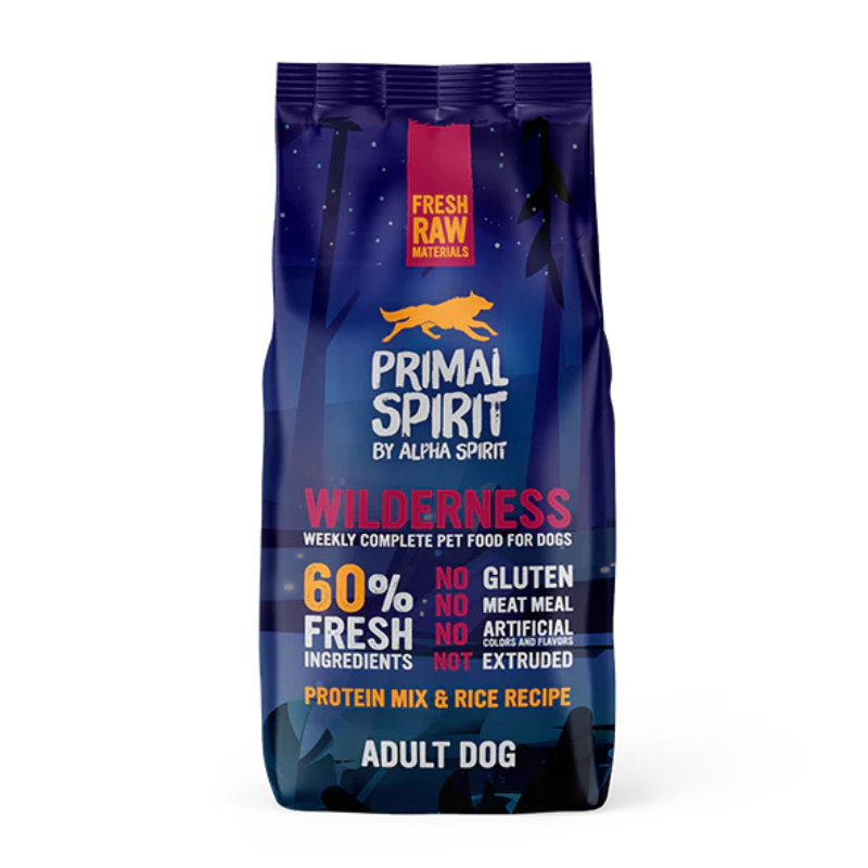 ALPHA SPIRIT PRIMAL SPIRIT PERROS WILDERNESS 12 KG