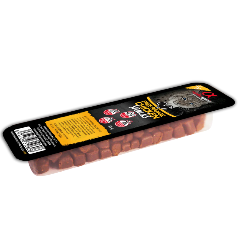 ALPHA SPIRIT SNACK GATOS AVE DE CORRAL 16X35 GR