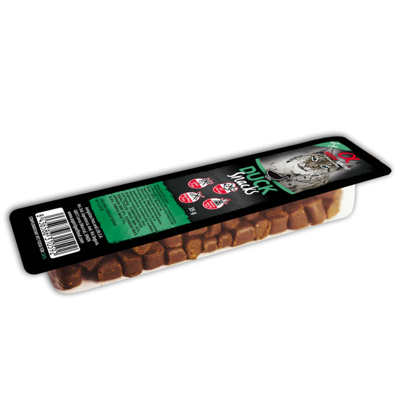 ALPHA SPIRIT SNACK GATOS PATO 16X35 GR