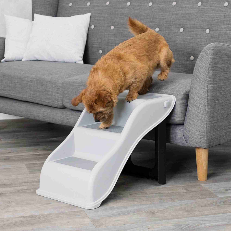 ESCALERA DE PLÁSTICO PARA PERROS Y GATOS
