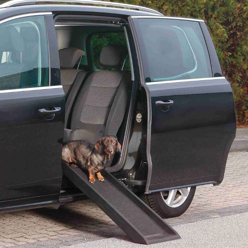 RAMPA COCHE Y SOFÁ PARA PERROS Y GATOS TRIXIE