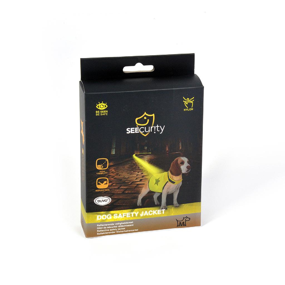 CHALECO NEON REFLECTANTE DUVO SEECURITY