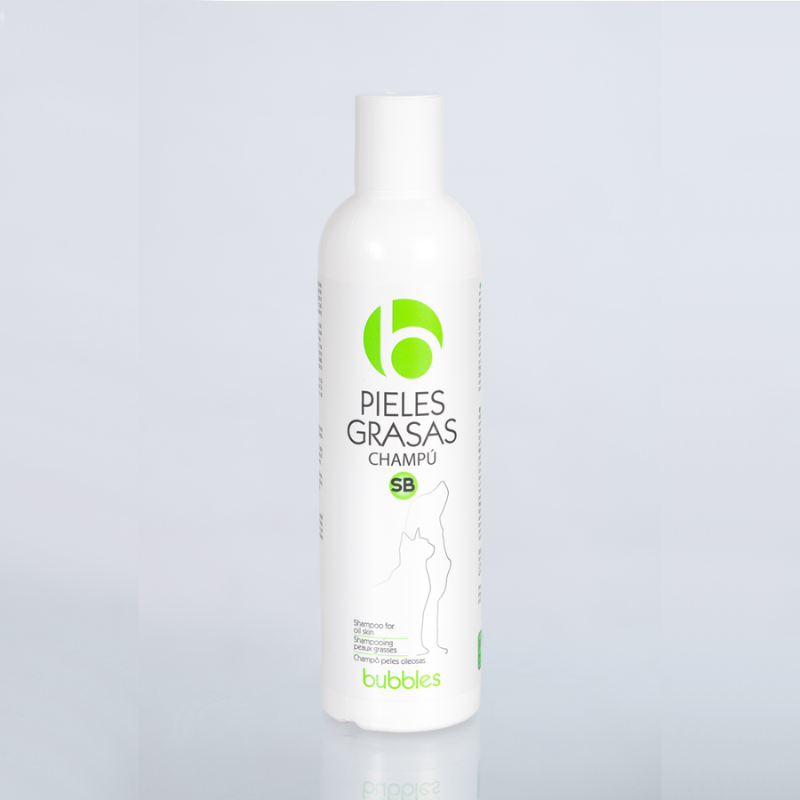 CHAMPU PERROS PIEL GRASA BUBBLES 2 x 250 ML