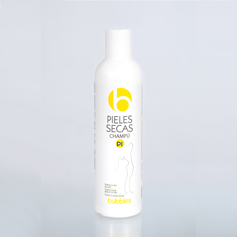 CHAMPU PERROS PIEL SECA BUBBLES 2 x 250 ML