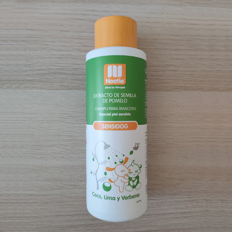 CHAMPU PERROS Y GATOS HIPOALERGENICO PIEL SENSIBLE NOOTIE 3 x 500 ML