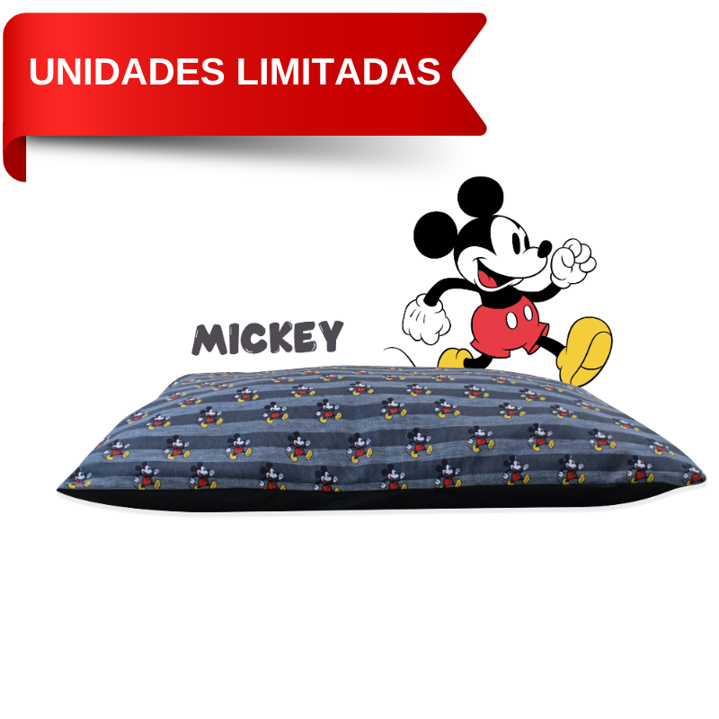 COLCHON PERROS DESENFUNDABLE MICKEY DISNEY 80 x 62 x 10 CM