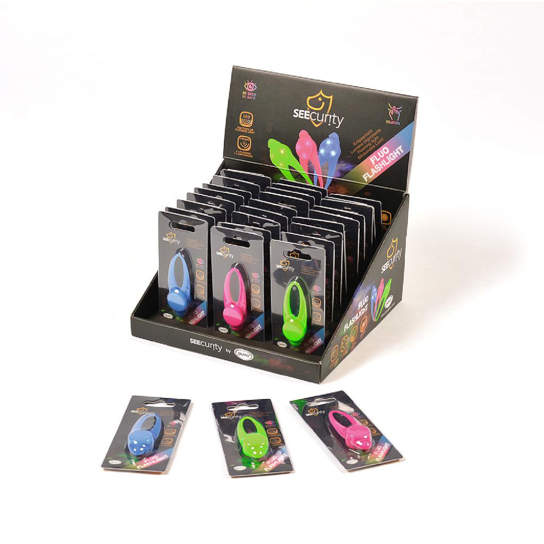 COLGADOR LED SEECURITY DUVO 8 x 3 CM