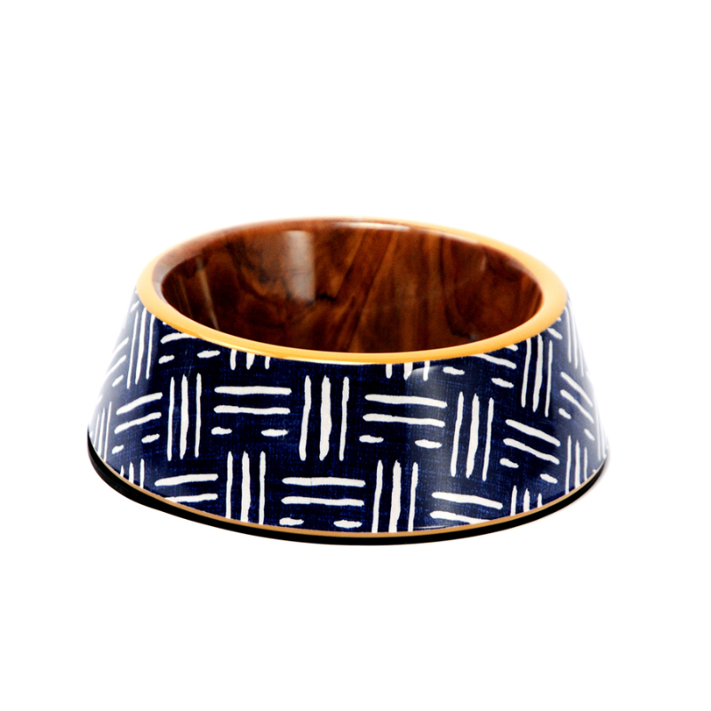 COMEDERO PERROS MELAMINA INDIGO BOWL 1.183 ML