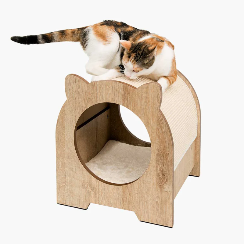 CUEVA REFUGIO RASCADOR GATOS CATIT VESPER MINOU