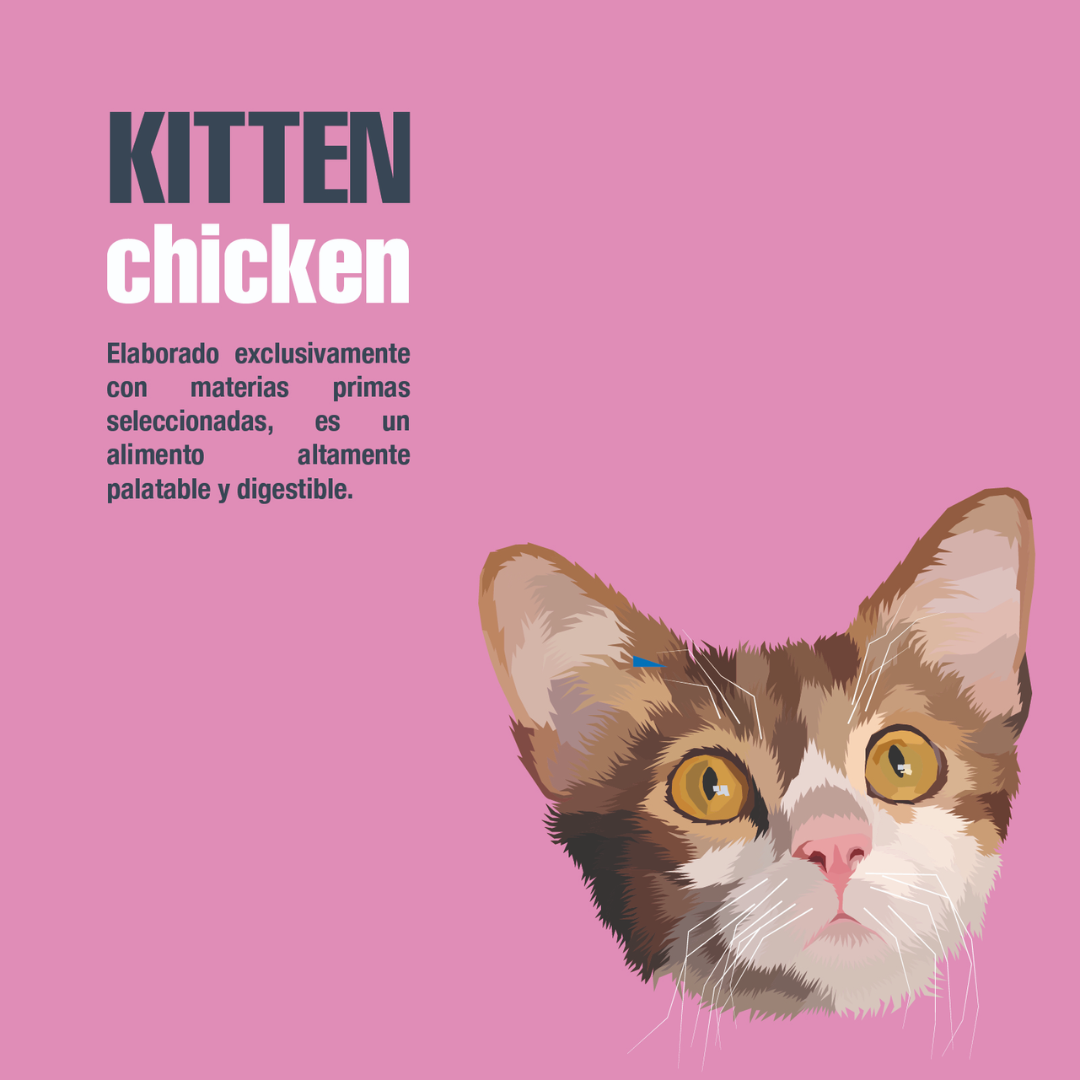 NUTRIPLUS GATOS COMIDA HUMEDA KITTEN POLLO 12x85 GR
