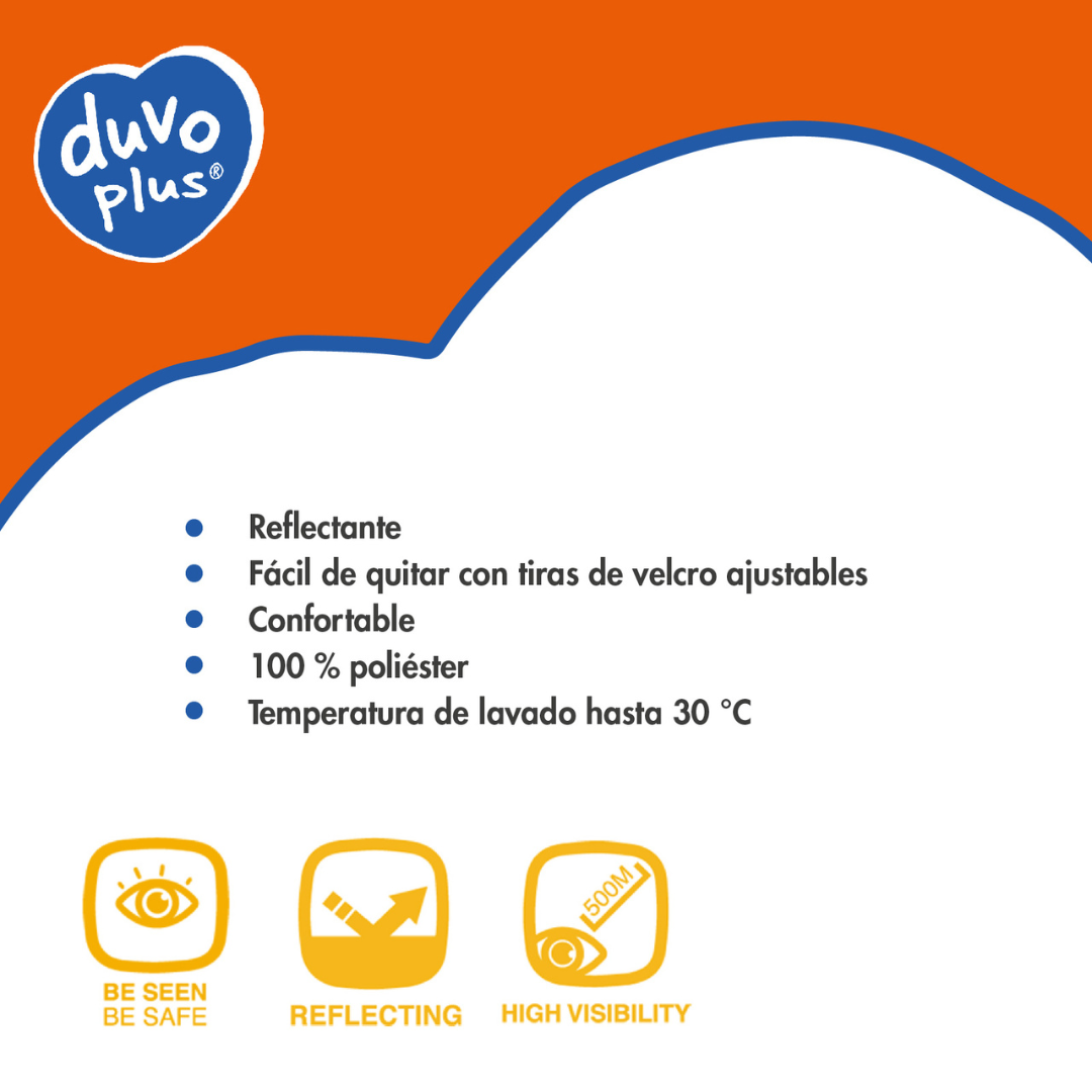 CHALECO NEON REFLECTANTE DUVO SEECURITY
