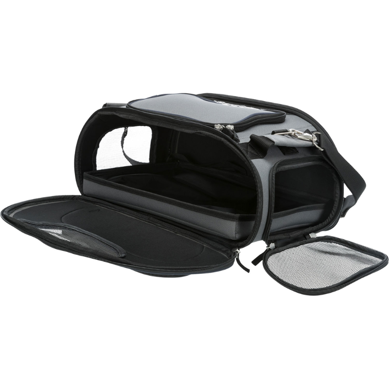 BOLSO TRANSPORTIN AVION PARA PERROS TRIXIE 28 × 23 × 46 CM
