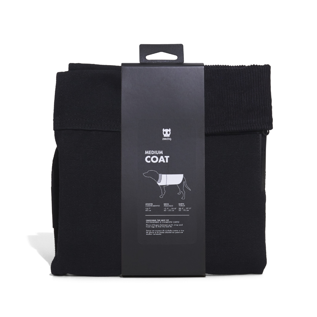 ABRIGO PARA PERROS ZEEDOG NEGRO