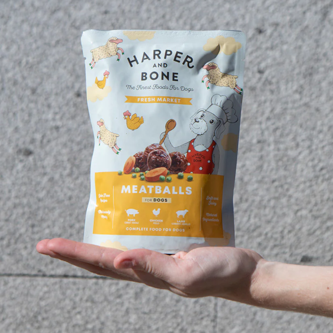 ALBONDIGAS PARA PERROS HARPER AND BONE FRESH MARKET 12 X 300 G