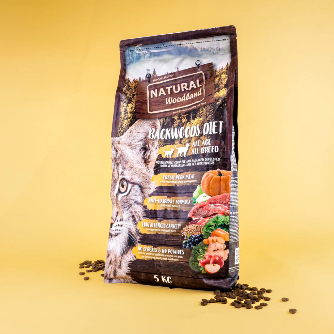 NATURAL GREATNESS WOODLAND GATOS BACKWOODS DIET 5 KG
