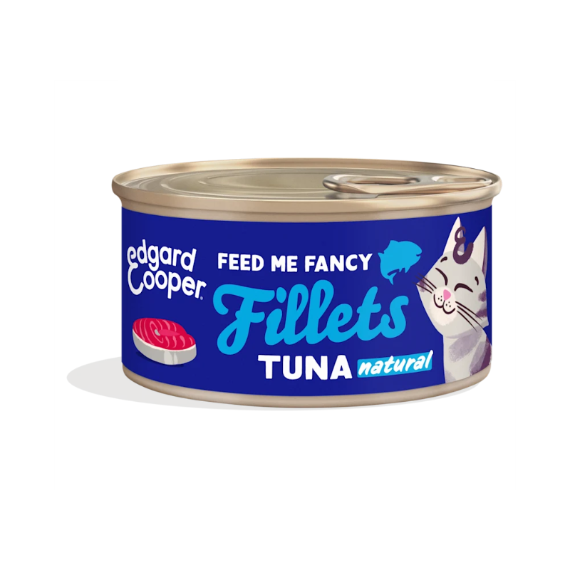 EDGARD COOPER GATOS HUMEDA FILETES ATUN 24 X 70 GR