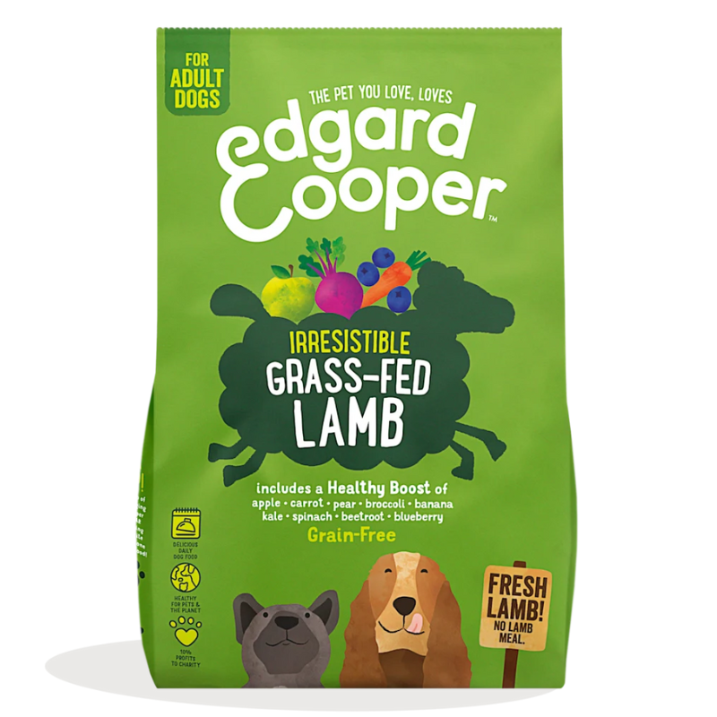 EDGARD COOPER PERROS CORDERO DE PASTO FRESCO 7 KG
