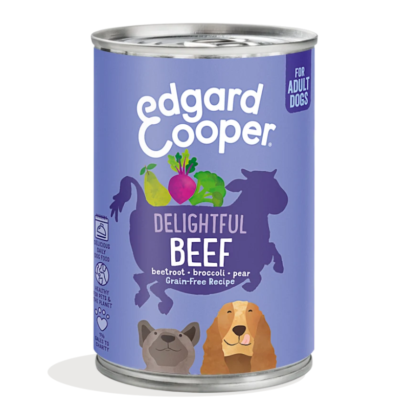 EDGARD COOPER PERROS HUMEDA VACUNO 6 X 400 G