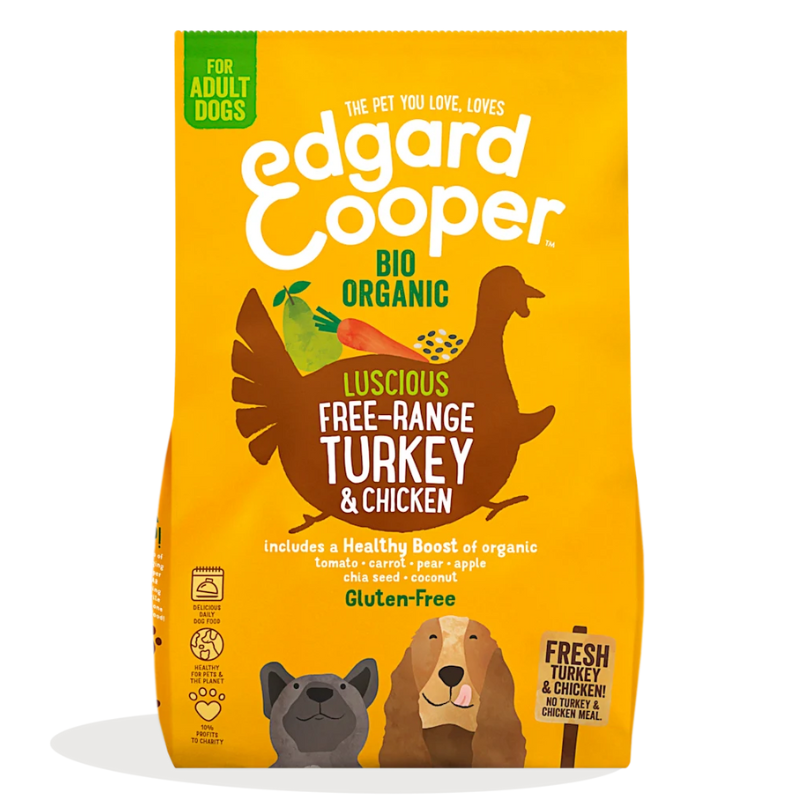 EDGARD COOPER PERROS PAVO Y POLLO DE CORRAL ECOLOGICOS 7 KG