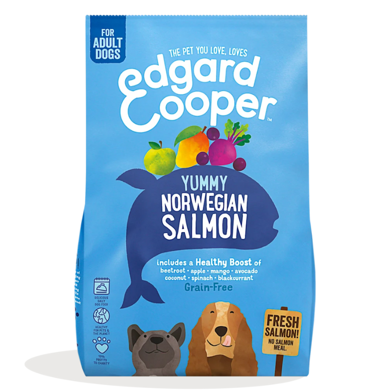EDGARD COOPER PERROS SALMON NORUEGO 2,5 KG