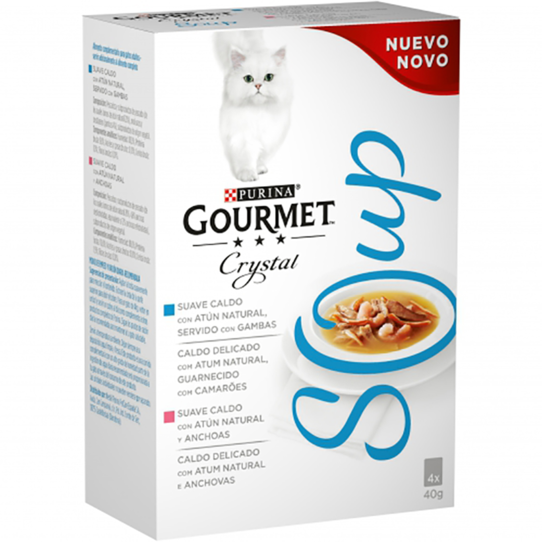 GOURMET SOUP ATUN GATOS 10 X 4 X 40 G