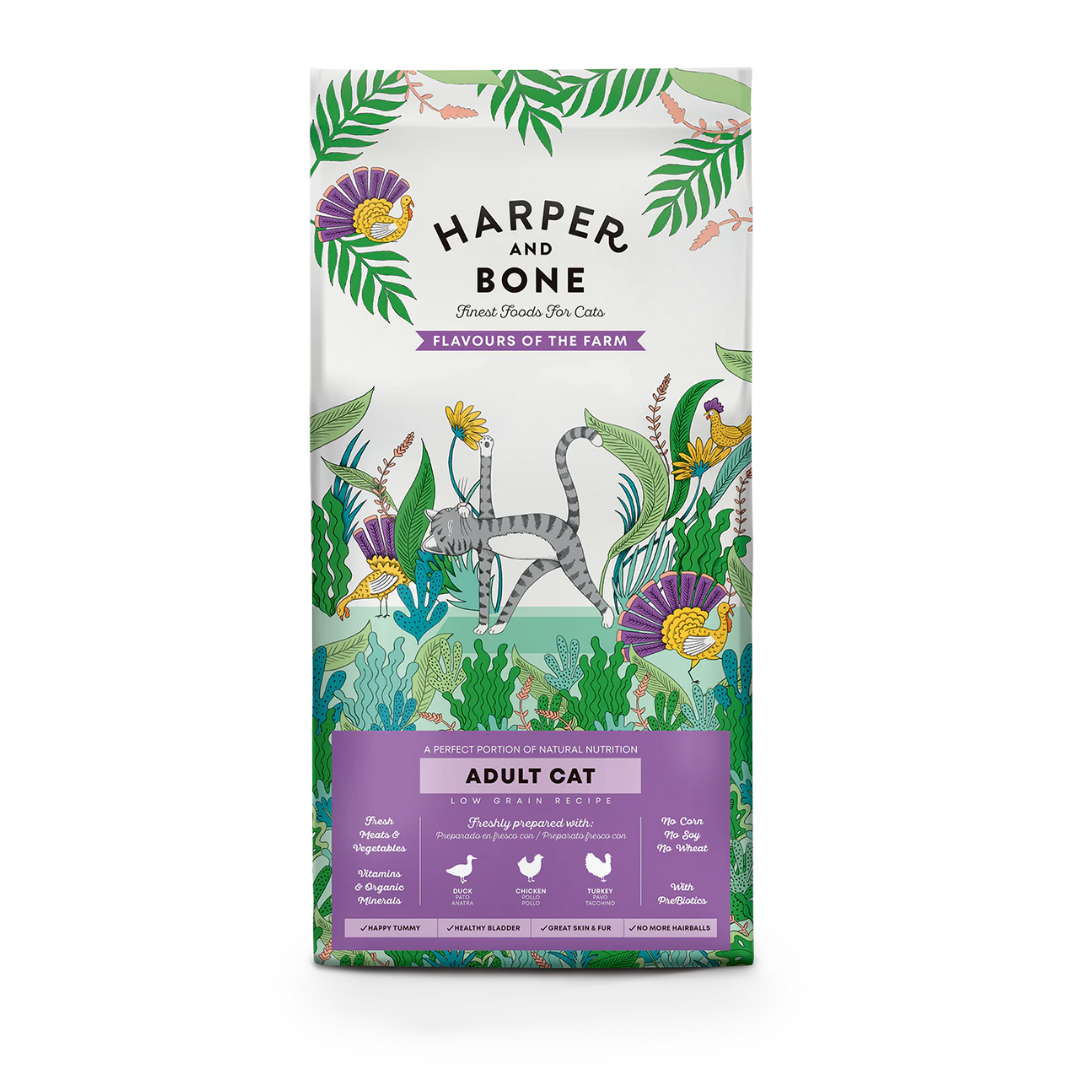 HARPER AND BONE GATO ADULTO FLAVOURS OF THE FARM 5 KG