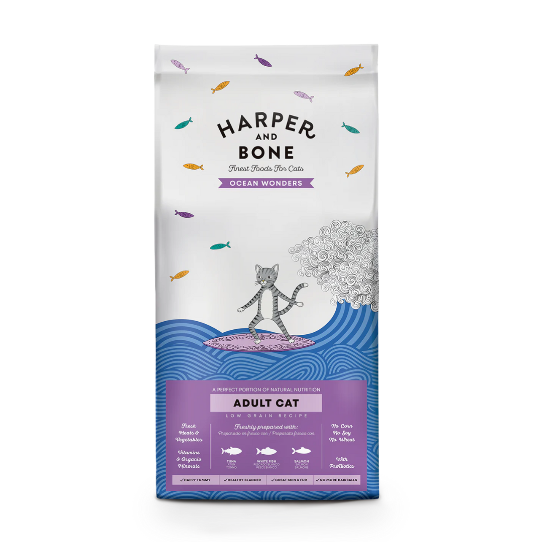 HARPER AND BONE GATO ADULTO OCEAN WONDERS 5 KG