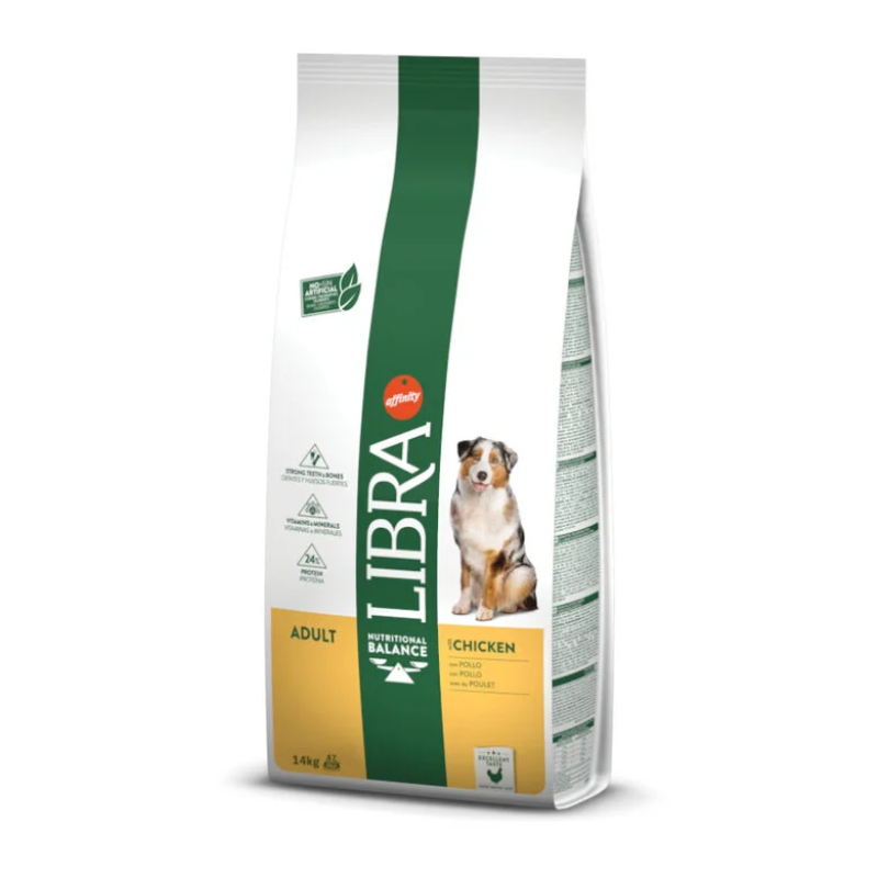 LIBRA PERROS ADULTO POLLO 14 KG