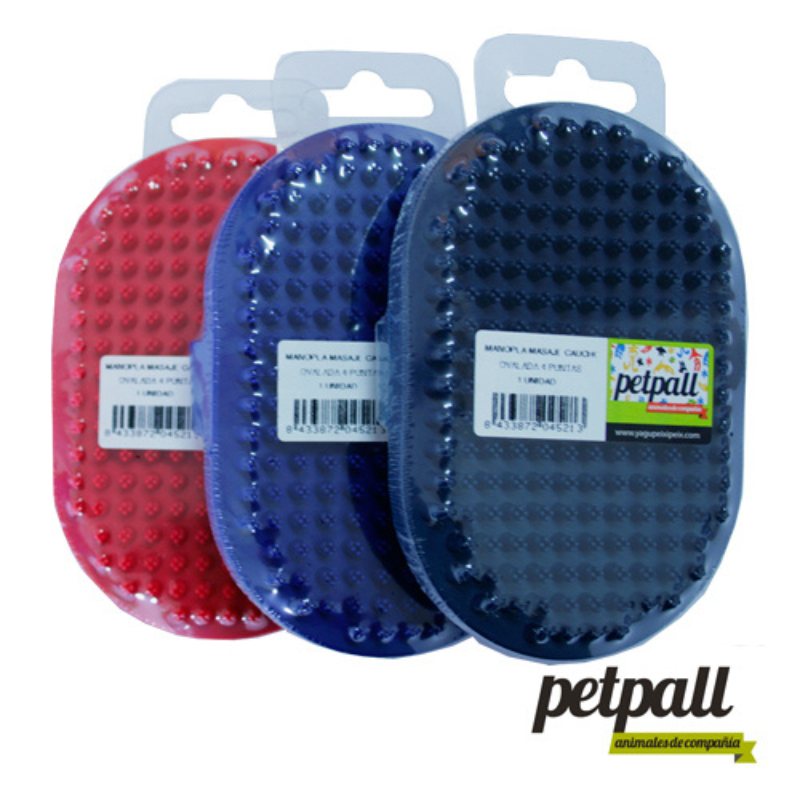 MANOPLA DE GOMA PARA PERROS PETPALL