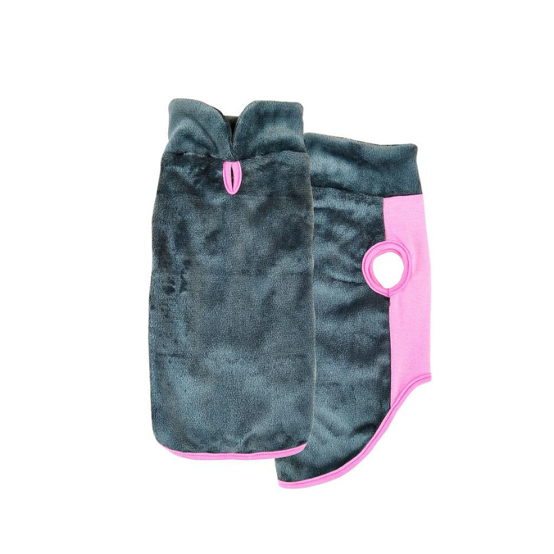 MI&DOG JERSEY PERROS POLAR BICOLOR ROSA