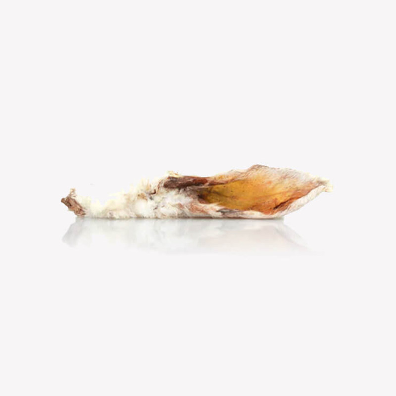 SNACK NATURAL OREJAS DE CONEJO CON PELO PARA PERROS 250 GR