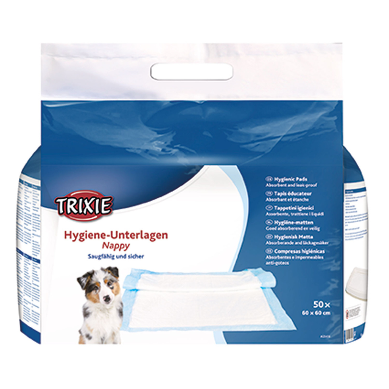 PACK 50 PAÑALES PARA CAMA HIGIENICA PERROS TRIXIE