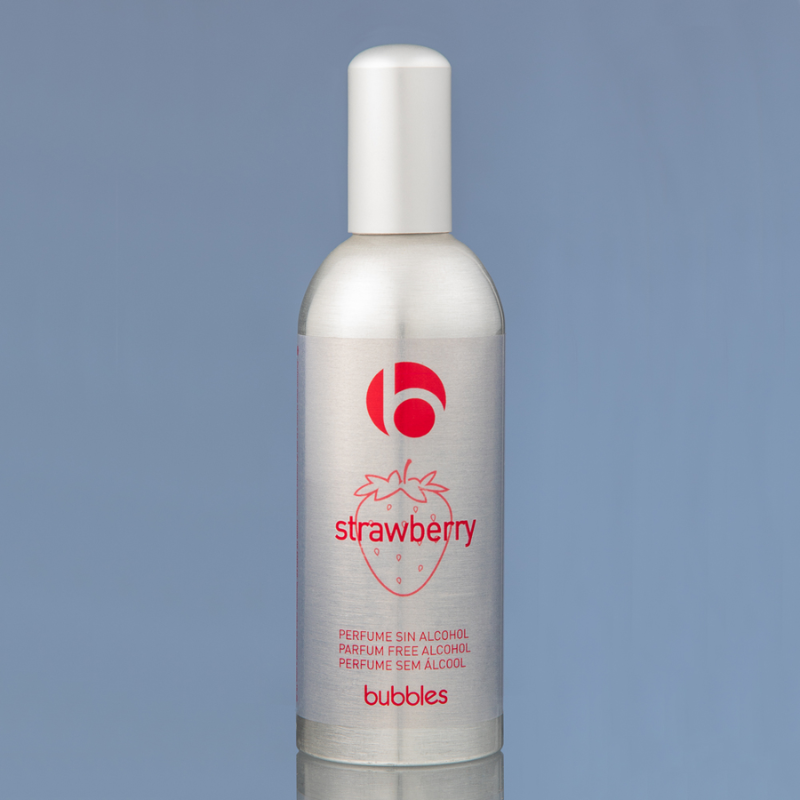 PERFUME SIN ALCOHOL PERROS Y GATOS FRESA BUBBLES 4 x 150 ML