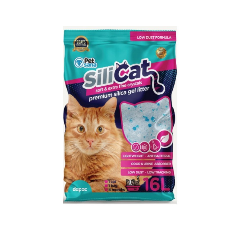 PET SANA GEL DE SILICE GATOS 2 x 16 L