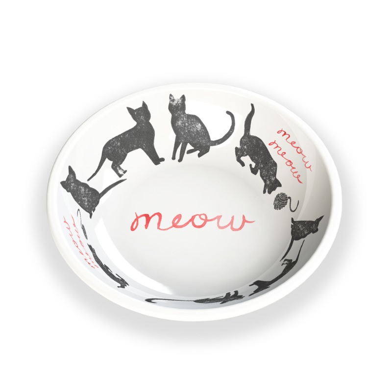 PLATO COMEDERO GATOS MIAU 200 ML