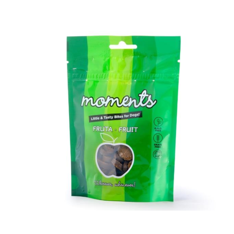 SNACKS MOMENTS PERROS FRUTA DINGONATURA 60 GRAMOS