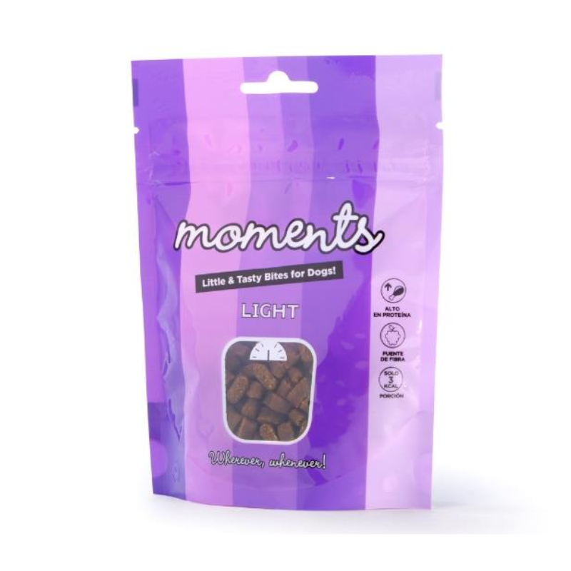SNACKS MOMENTS PERROS LIGHT DINGONATURA 60 GRAMOS