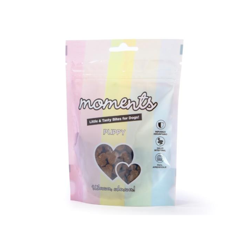 SNACKS MOMENTS PUPPY CACHORROS DINGONATURA 60 GRAMOS