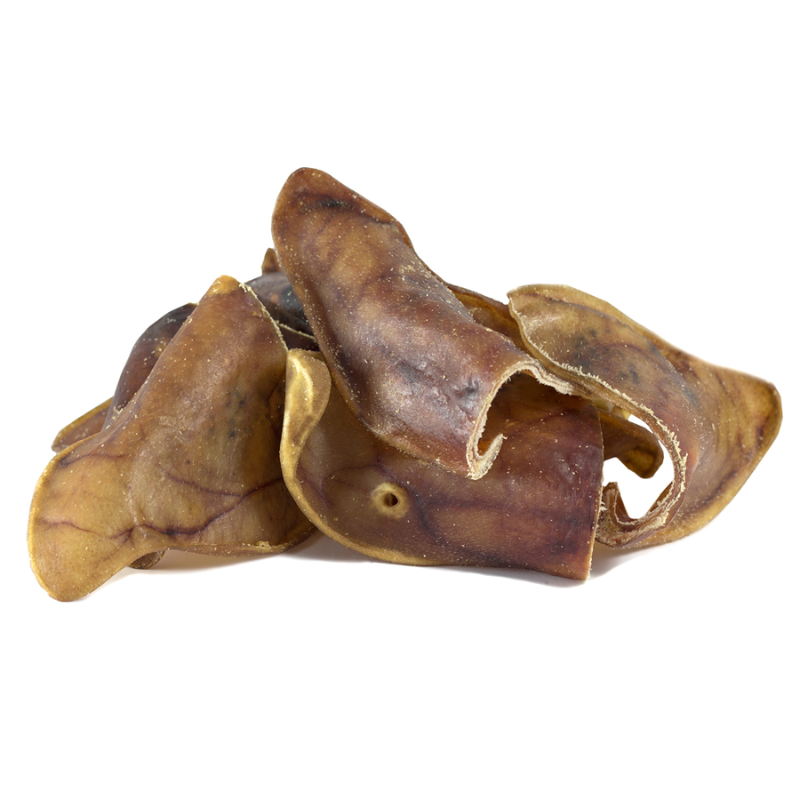 SNACK NATURAL OREJA DE CERDO PERROS 10 UNIDADES
